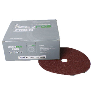 Resin Fibre Edger Disc (Red) 